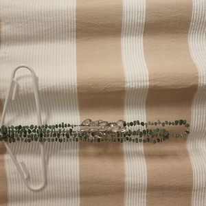 Green stone necklace